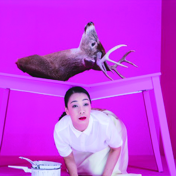 我在沉睡的獅群中赤裸裸地站在街上